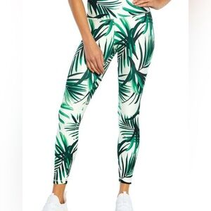 New! Balance Collection White Palm Beach Contender Compression Leggings Size S